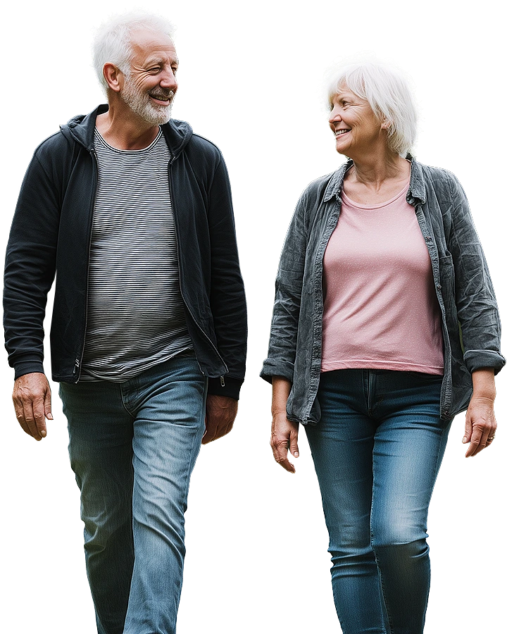 an older couple